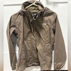 The North Face Women’s Brown Lightweight Waterproof Jacket